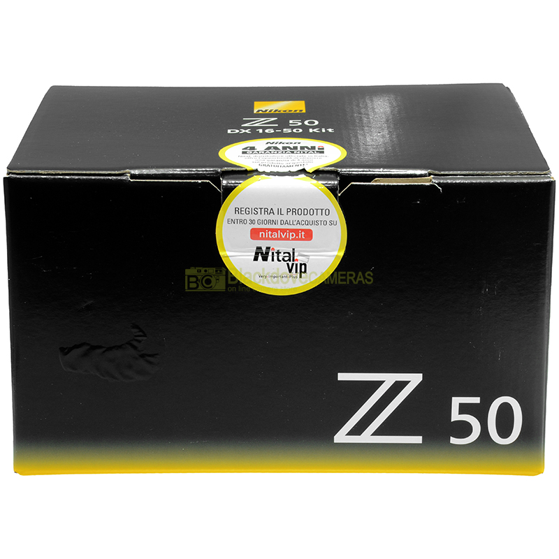 Nikon Z50 kit – vista laterale