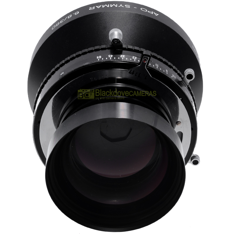 Schneider APO-Symmar 360mm f/6.8 – vista laterale