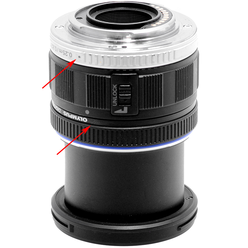 Olympus M.Zuiko 9‑18mm f/4‑5.6 ED – vista laterale