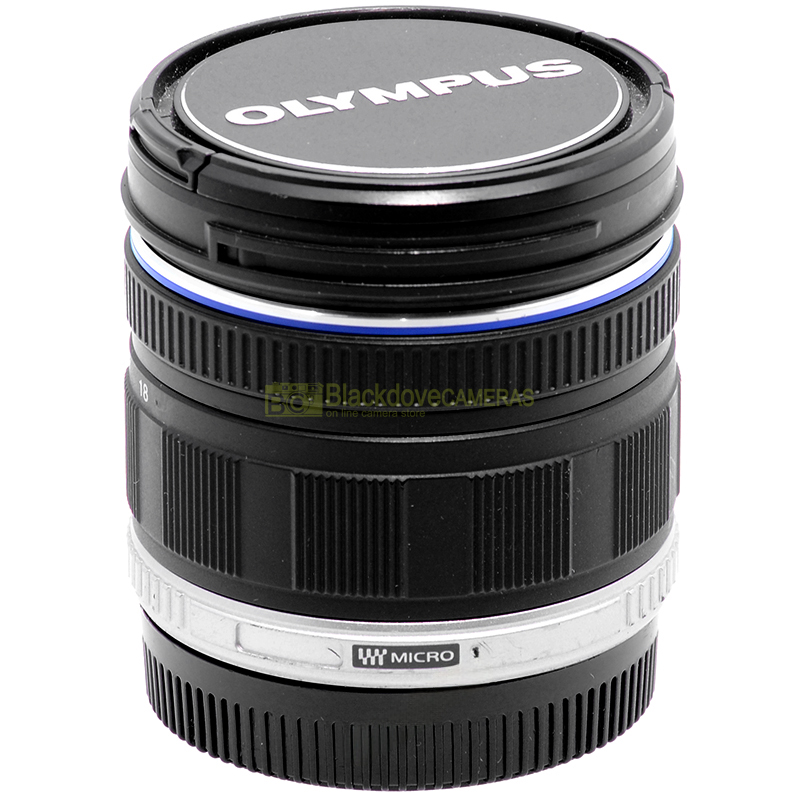 Olympus M.Zuiko 9‑18mm f/4‑5.6 ED – vista laterale