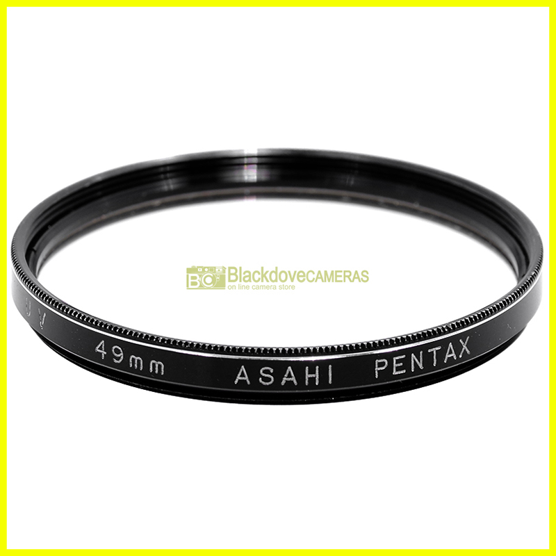 Filtro UV Vintage 49mm Pentax per Obiettivi M49. Protezione Vetro Ottico | JAPAN