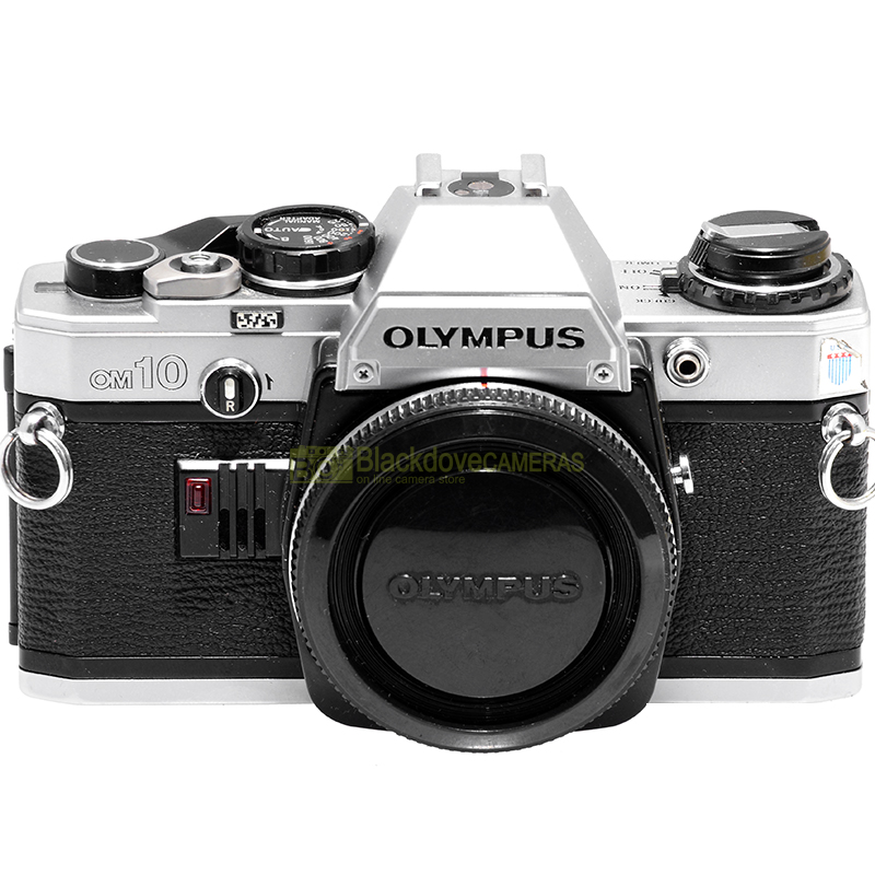 Olympus OM-10 Body Silver vista frontale
