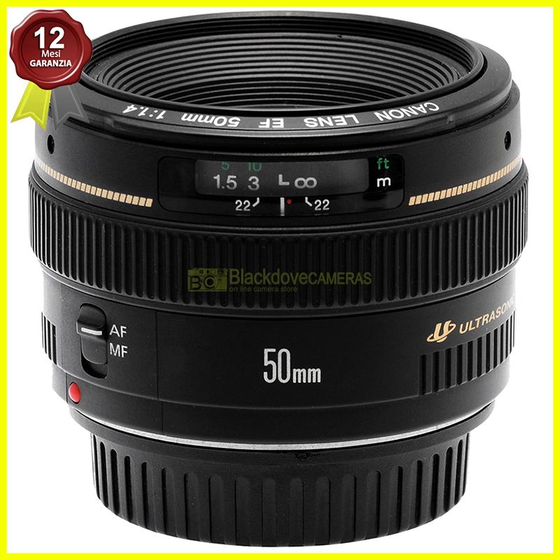 Canon EF 50mm f/1.4 USM obiettivo standard per Canon EOS