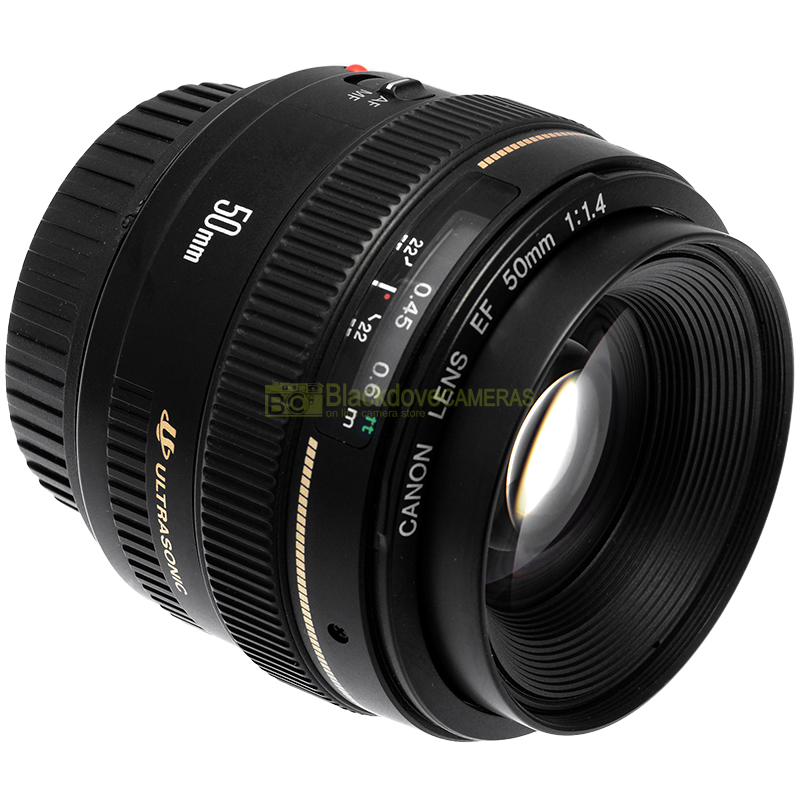 Canon EF 50mm f/1.4 USM – vista posteriore attacco EF