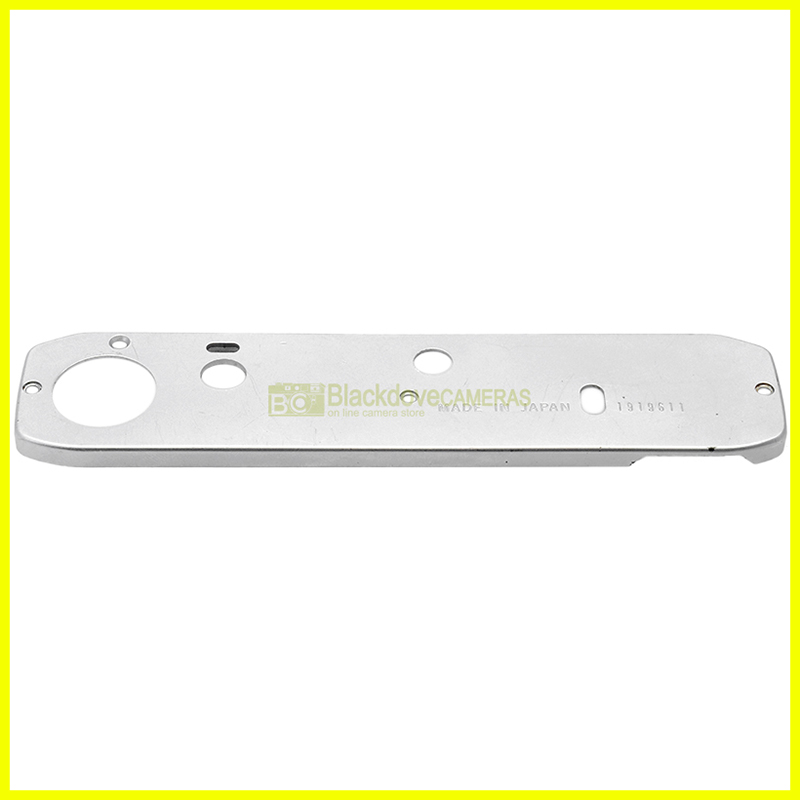 Fondello originale silver Olympus OM‑10 con viti