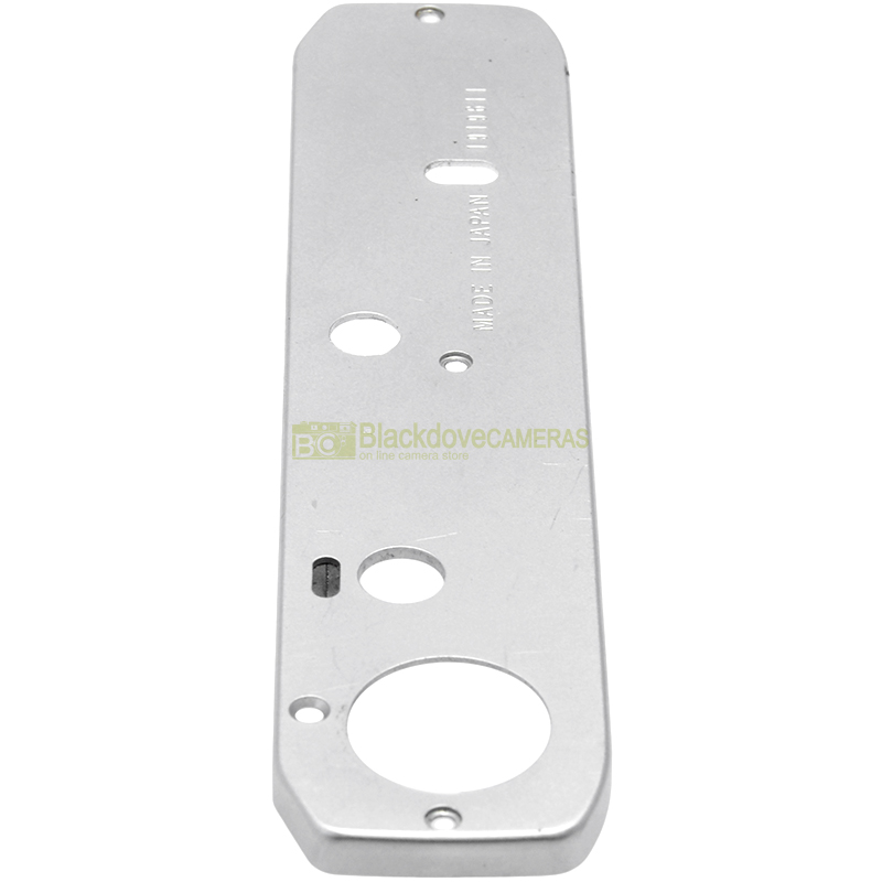 Fondello Olympus OM‑10 silver – dettaglio viti