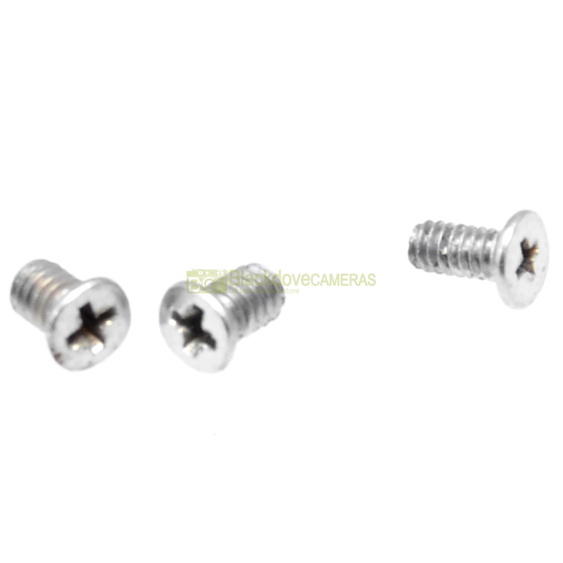 Fondello Olympus OM‑10 silver – vista laterale