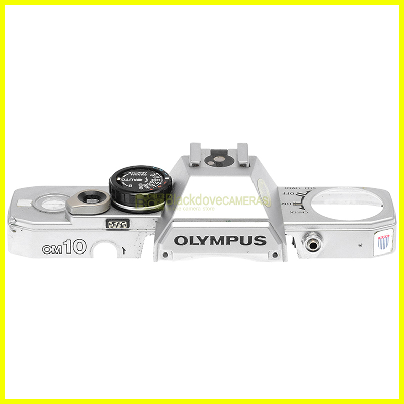 Calotta superiore silver Olympus OM‑10 originale