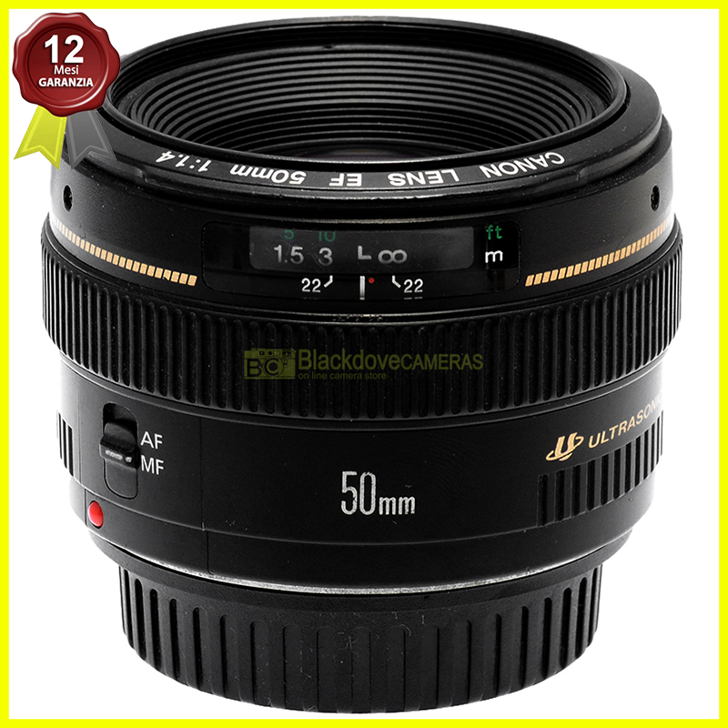 Canon EF 50mm f/1.4 USM obiettivo standard per Canon EOS