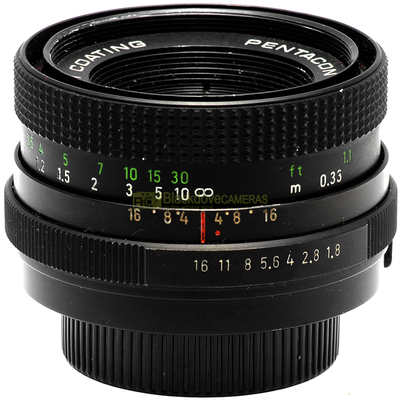 Pentacon 50mm f/1.8 Auto M42 – vista laterale