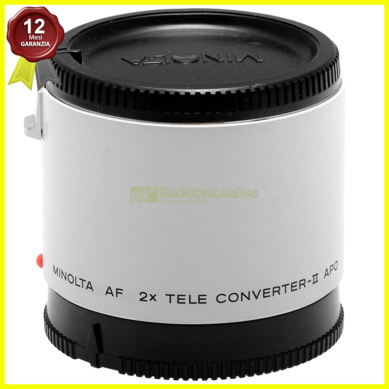 Minolta AF 2x Tele Converter APO Moltiplicatore Focale Sony Minolta A-Mount