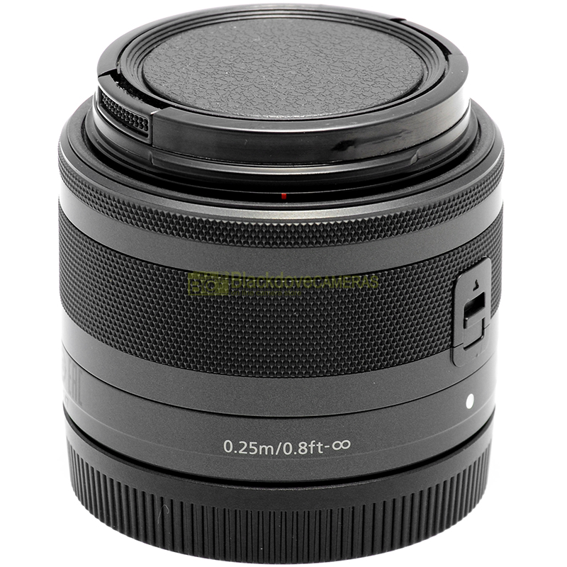 Canon EF-M 15-45 mm f3.5-6.3 IS STM Lente Zoom Mirrorless EOS M50 M6 M100 M200 vista dettagliata