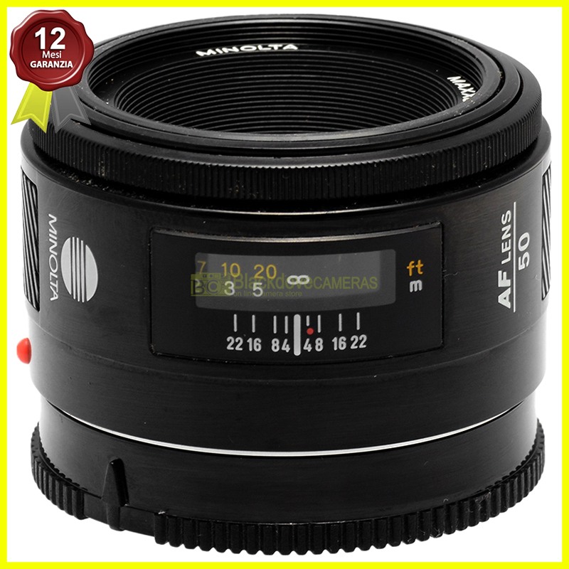 Minolta AF 50mm f/1.7 Obiettivo standard Luminoso per Sony A-Mount e Minolta AF
