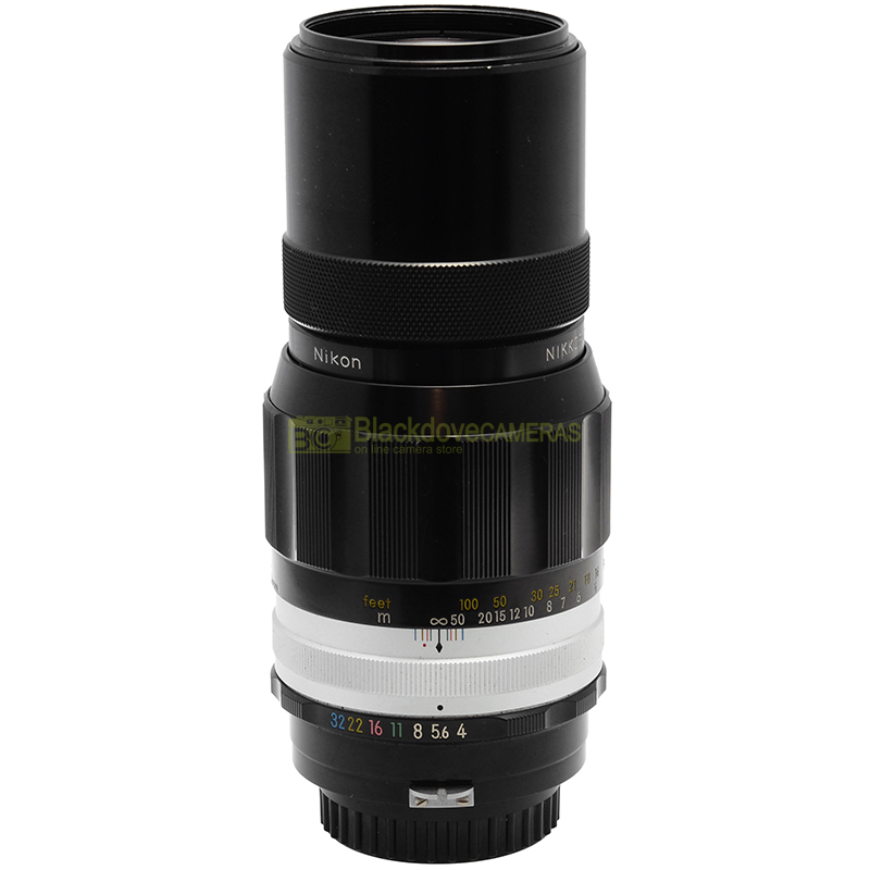 Nikkor 200mm vista laterale