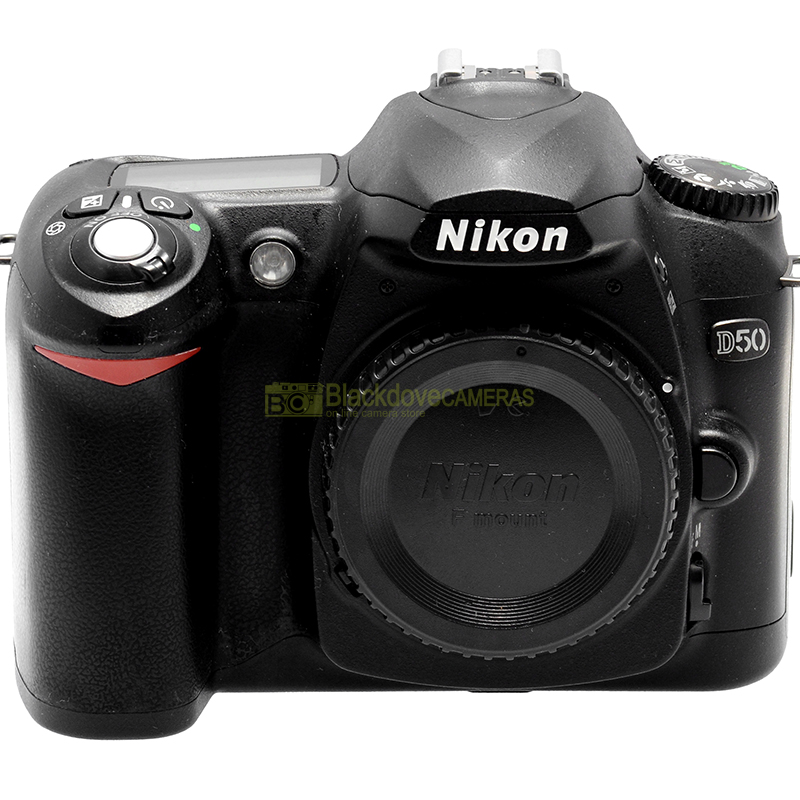 Nikon D50 Corpo Fotocamera Digitale Reflex 6.1MP vista frontale