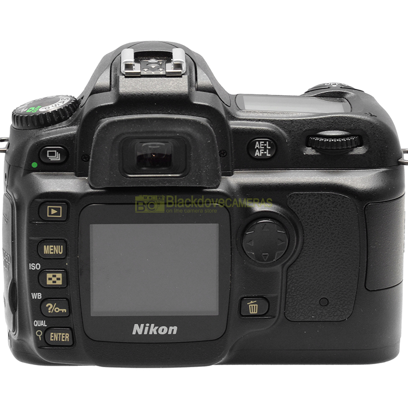 Nikon D50 Corpo Fotocamera Digitale Reflex 6.1MP vista posteriore