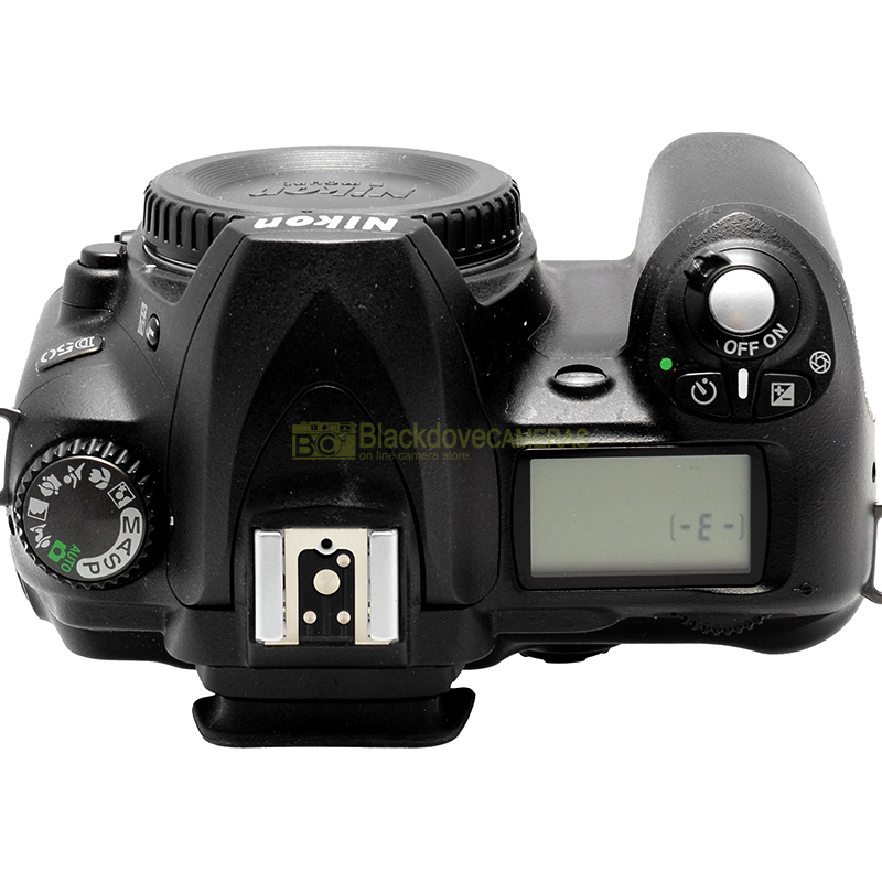 Nikon D50 Corpo Fotocamera Digitale Reflex 6.1MP vista dall'alto