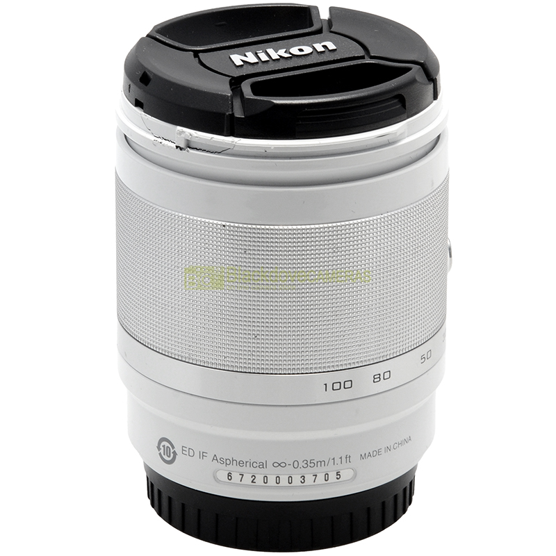 Nikon 1 Nikkor 10-100mm f/4-5.6 VR Zoom Bianco con Filtro UV