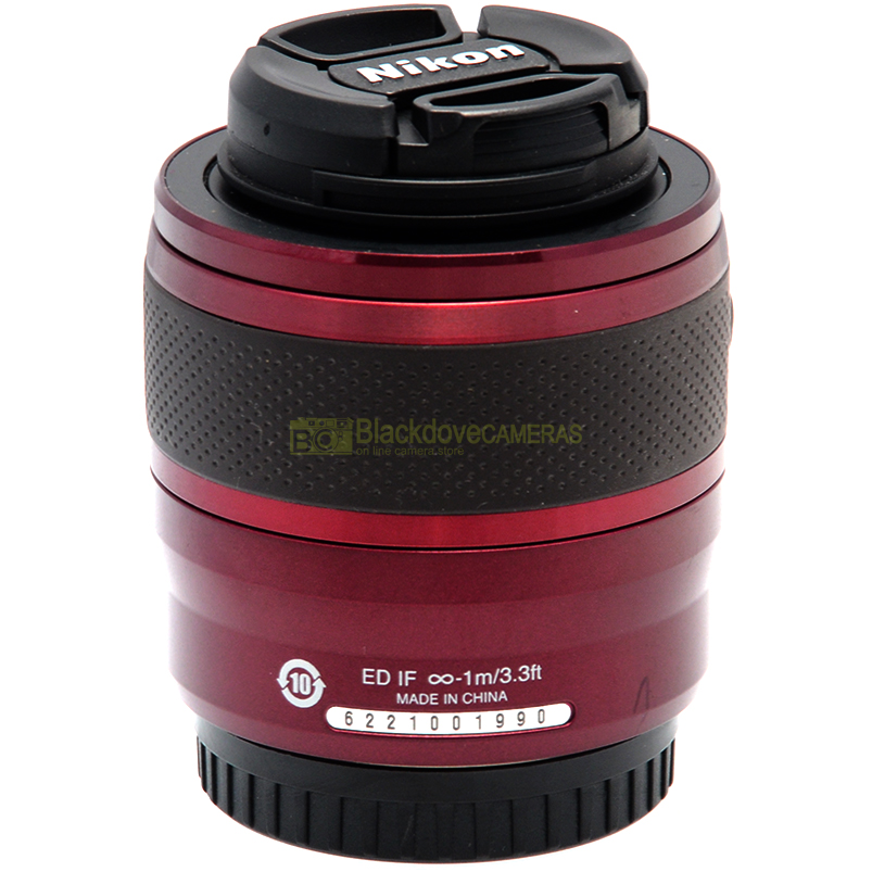 Nikon 1 Nikkor 30‑110mm Dark Red f/3.8‑5.6 VR vista posteriore attacco