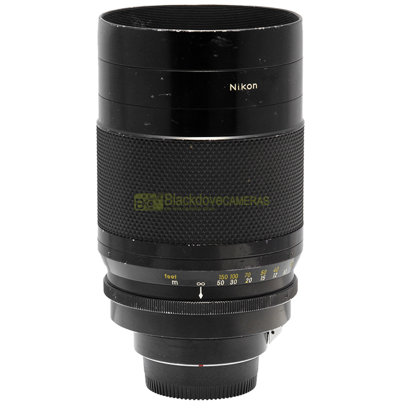 Nikon Reflex Nikkor 500mm f/8 vista frontale