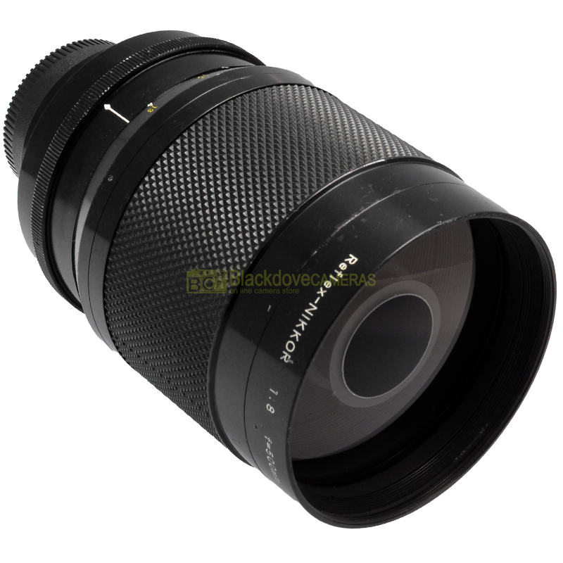 Nikon Reflex Nikkor 500mm f/8 vista laterale