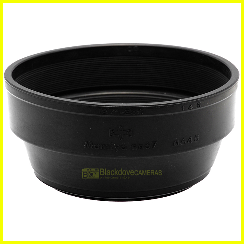 Mamiya RZ67 M645 paraluce a vite M77 per obiettivi 127mm e 250mm
