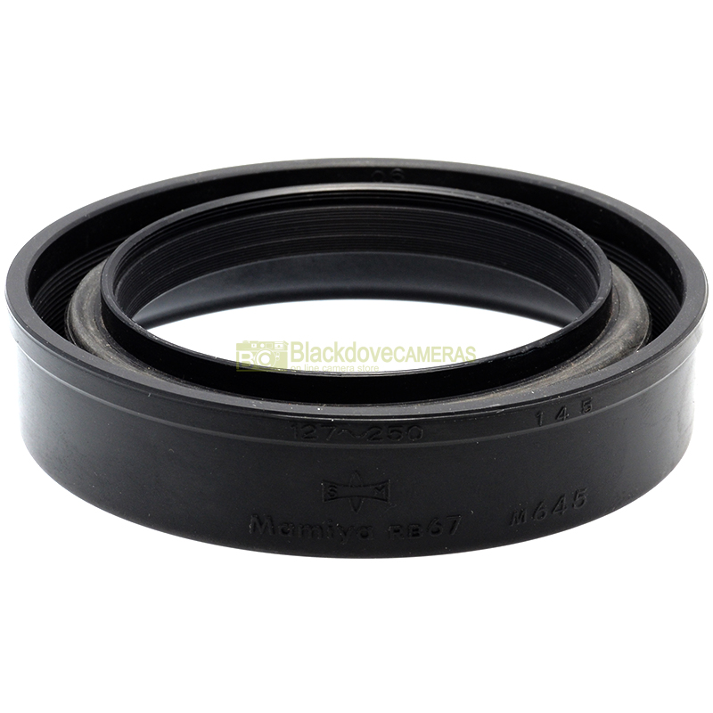 Mamiya RZ67 M645 paraluce a vite M77 dettaglio filettatura 77mm