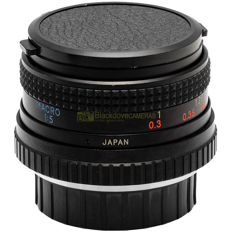 CPC Phase 2 28mm f/2.8 MC Macro dettaglio lenti e ghiere