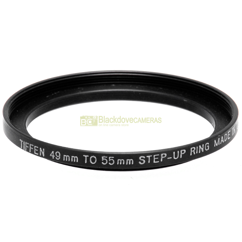Adattatore step‑up 49‑55mm vista frontale