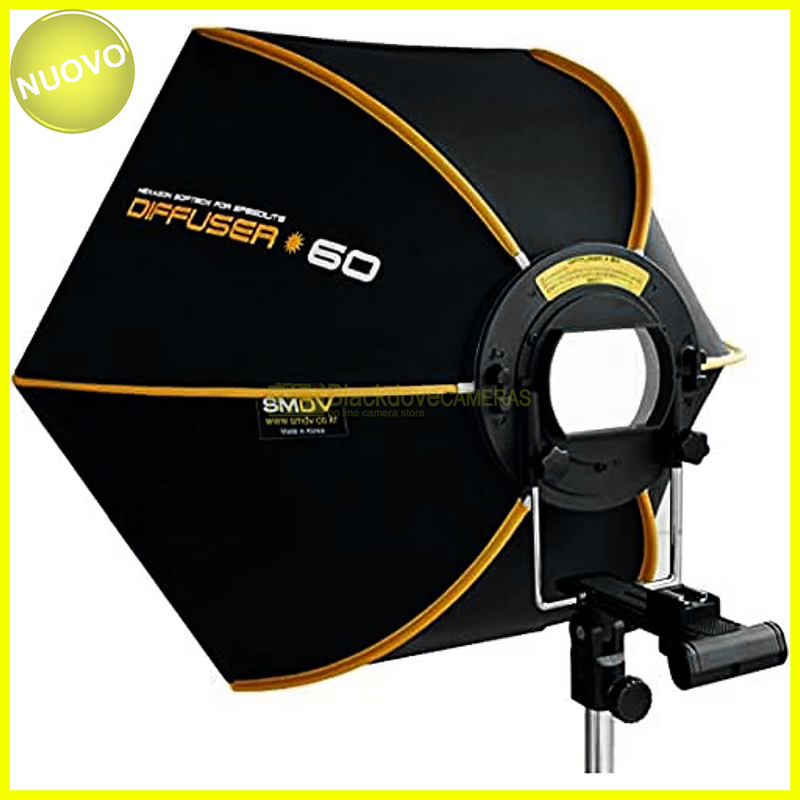 SMDV DIFF60 SPEEDBOX‑S60 Professional 24-Inch 60cm per flash con slitta
