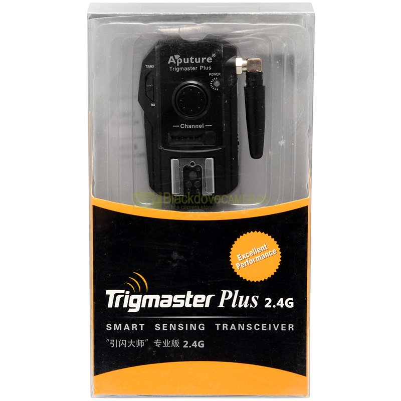 Aputure Trigmaster Plus 2.4G TX3N vista frontale