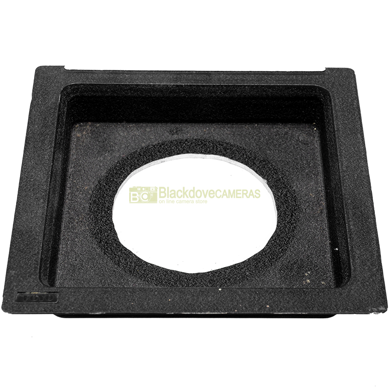 Toyo piastra anteriore 11x11cm lens board vista laterale