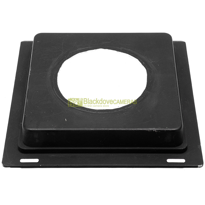 Toyo piastra anteriore 11x11cm lens board dettaglio foro e rientro