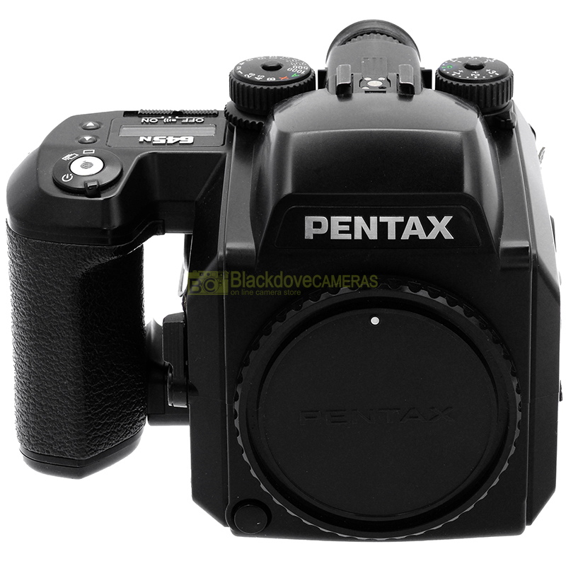 Pentax 645N vista laterale