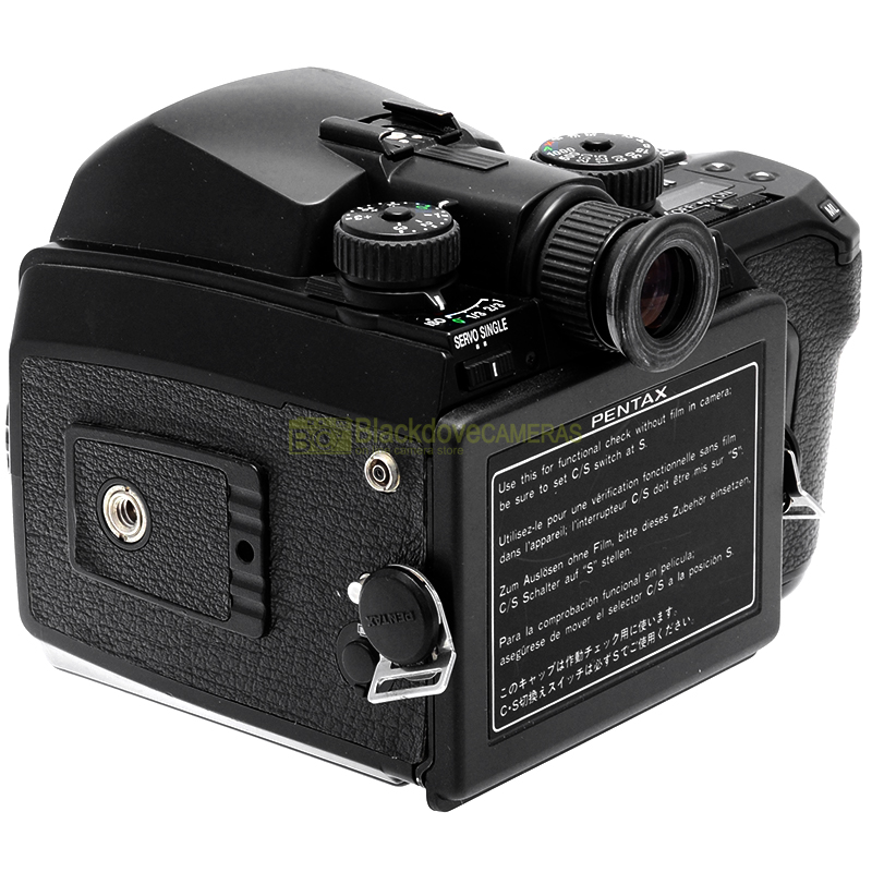 Pentax 645N mirino e parte superiore