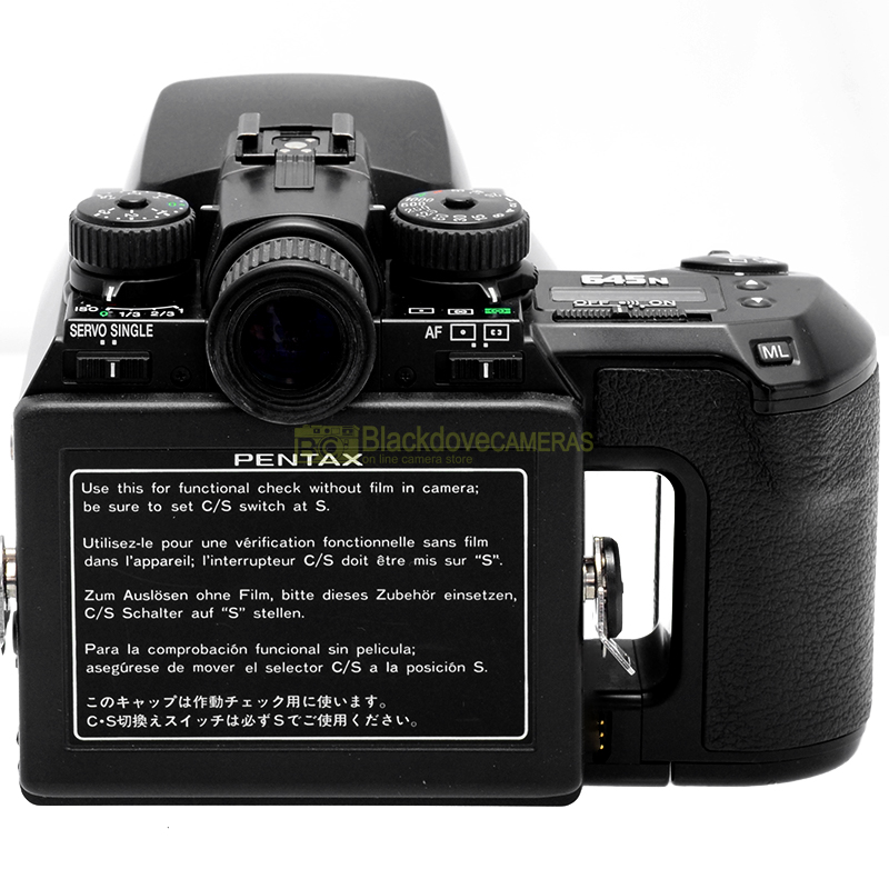 Pentax 645N retro e display
