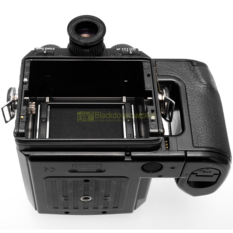 Pentax 645N dettaglio pulsanti laterali