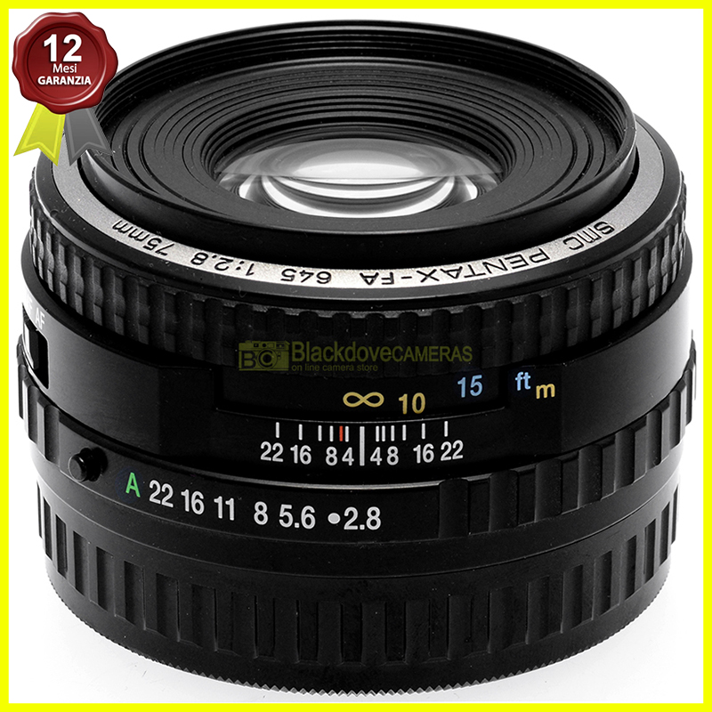 Pentax FA 645 75mm f/2.8 SMC obiettivo per Pentax 645N 645N II