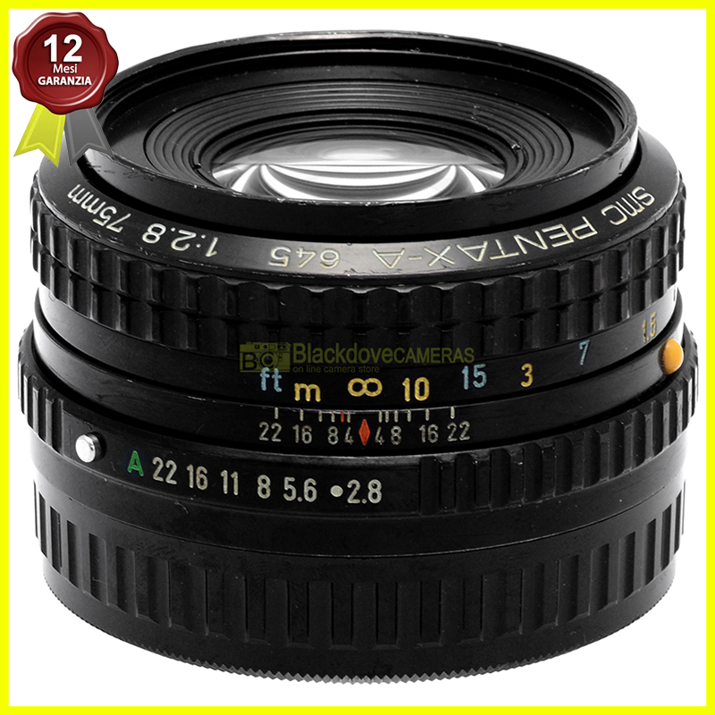Pentax A 645 75mm f/2.8 SMC obiettivo per Pentax 645