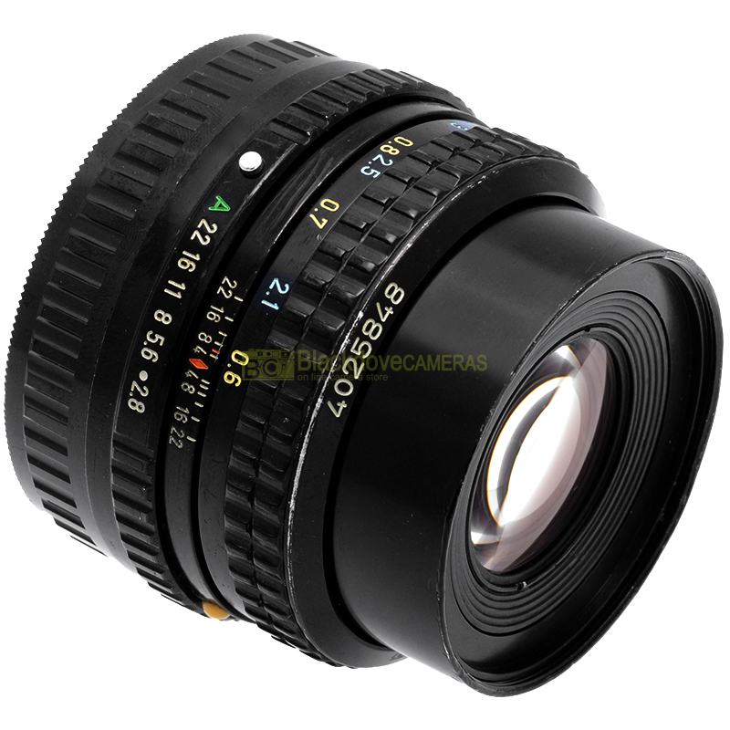 Pentax A 645 75mm f/2.8 SMC dettaglio lenti