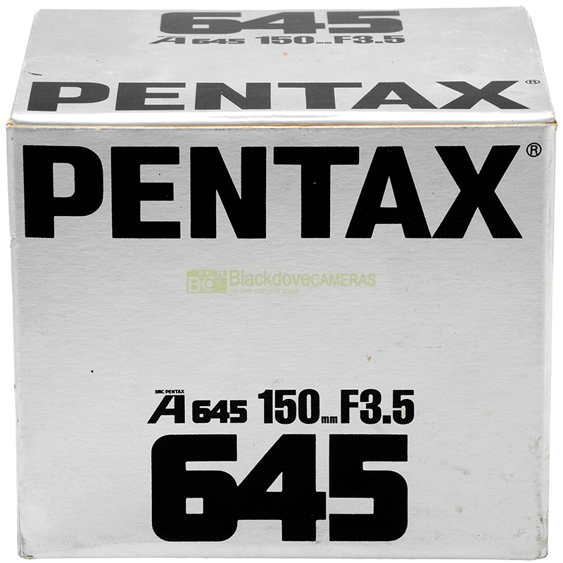 Pentax A 645 150mm f/3.5 SMC vista completa