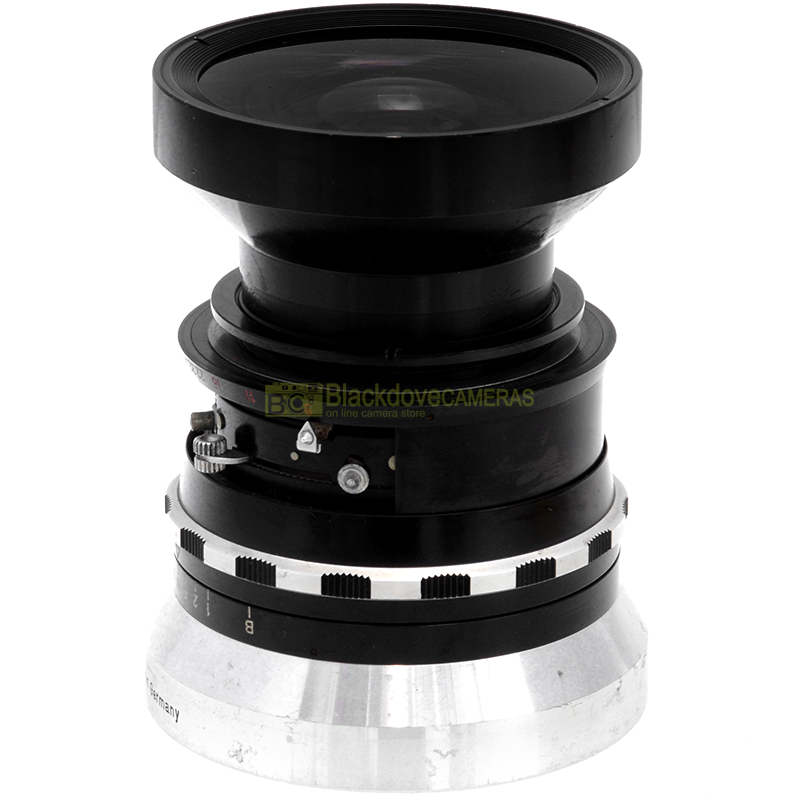Schneider Super Angulon 121mm f/8 dettaglio lenti