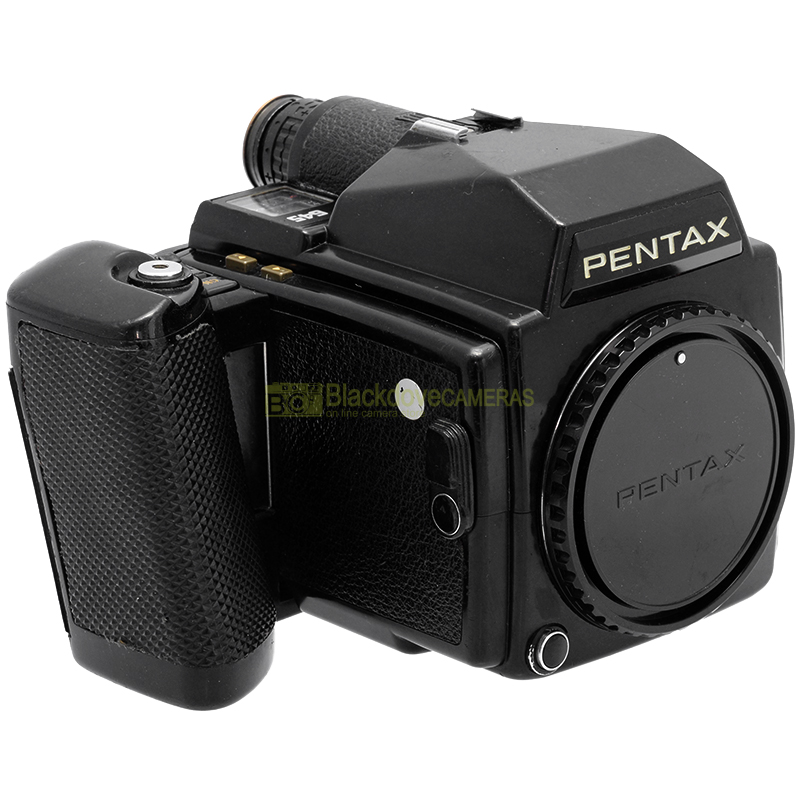Pentax 645 body dettaglio superiore