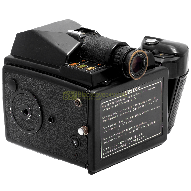 Pentax 645 body retro comandi