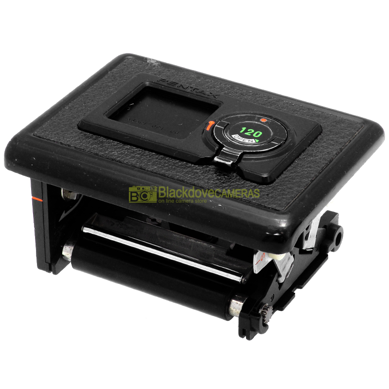 Pentax 645 magazzino 120 dettaglio meccanismi
