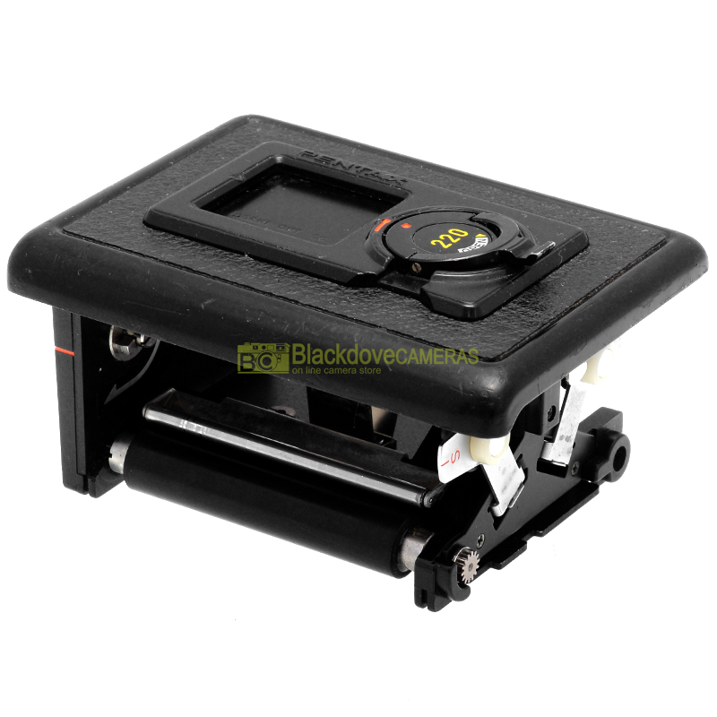 Pentax 645 magazzino 220 dettaglio meccanismi