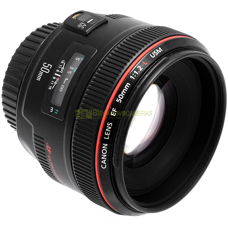 Canon EF 50mm f/1.2L USM dettaglio lenti