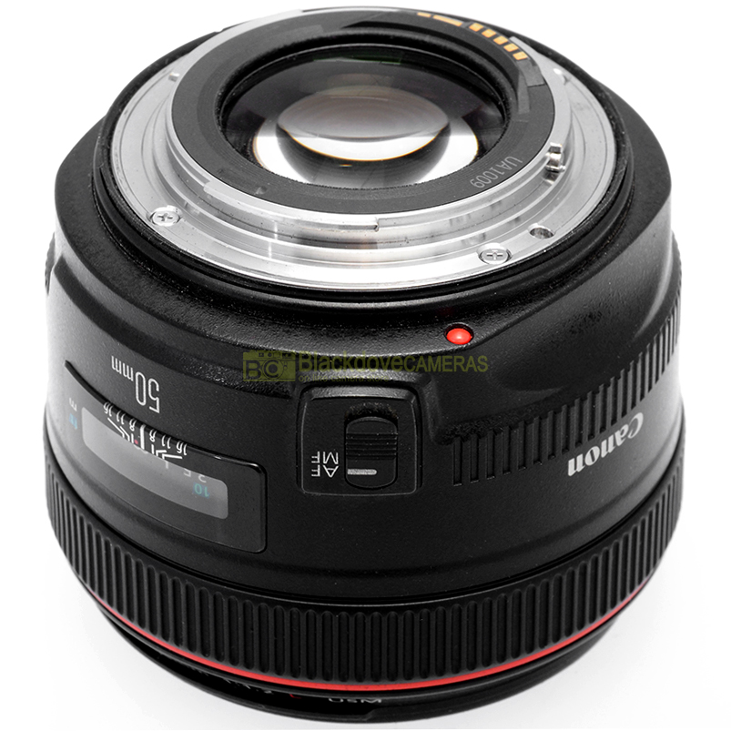 Canon EF 50mm f/1.2L USM attacco Canon EF