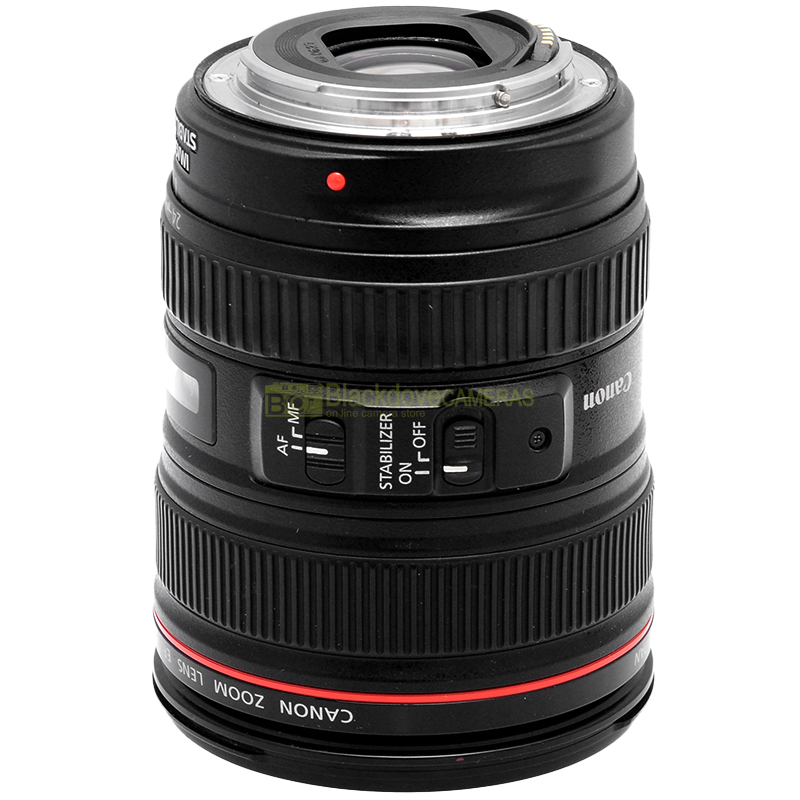 Canon EF 24-105mm f/4 L IS USM – vista laterale