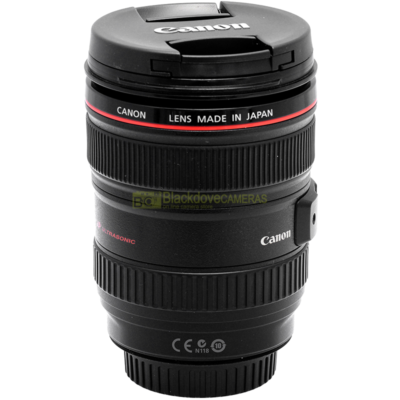 Canon EF 24-105mm f/4 L IS USM – vista laterale